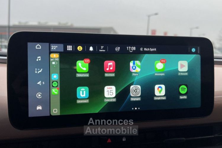 Fiat 500 E CABRIOLET 118 CH ICONE 500C 1ERE MAIN CARPLAY GPS - <small></small> 16.990 € <small></small> - #10