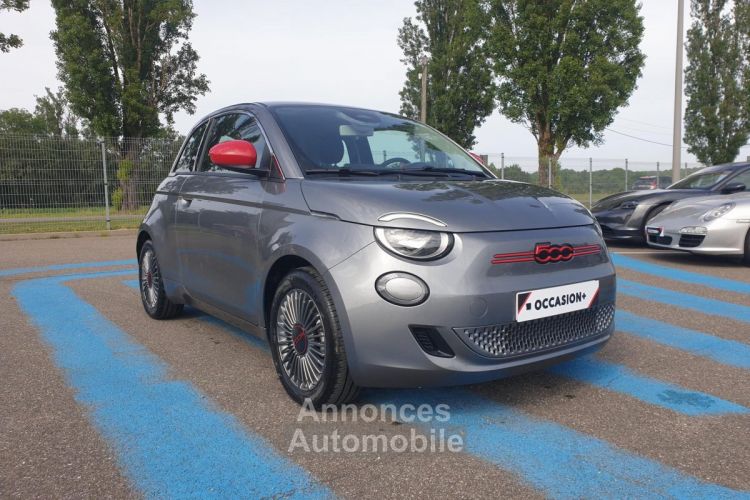 Fiat 500 Electrique 23,8 kWh  finition Red - <small></small> 13.980 € <small>TTC</small> - #4