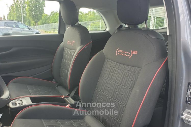 Fiat 500 Electrique 23,8 kWh  finition Red - <small></small> 13.980 € <small>TTC</small> - #25