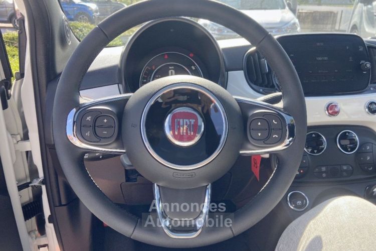 Fiat 500 Hybrid 1.0 BSG 70 DOLCEVITA Toit Pano Clim Auto Radar - <small></small> 16.980 € <small>TTC</small> - #17