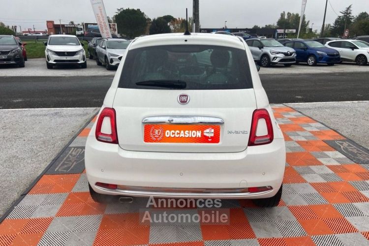 Fiat 500 Hybrid 1.0 BSG 70 DOLCEVITA Toit Pano JA 16 Radar 1 ère main - <small></small> 13.250 € <small>TTC</small> - #6