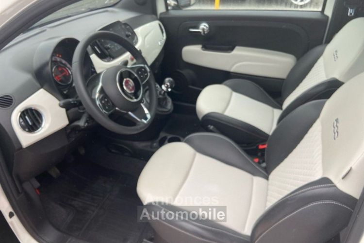 Fiat 500 Hybrid 1.0 BSG 70 DOLCEVITA Toit Pano JA 16 Radar 1 ère main - <small></small> 13.250 € <small>TTC</small> - #12