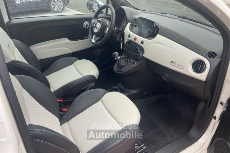 Fiat 500 Hybrid 1.0 BSG 70 DOLCEVITA Toit Pano JA 16 Radar 1 ère main - <small></small> 13.250 € <small>TTC</small> - #19