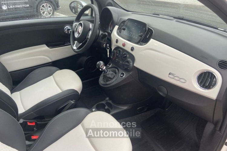 Fiat 500 Hybrid 1.0 BSG 70 DOLCEVITA Toit Pano JA 16 Radar 1 ère main - <small></small> 13.250 € <small>TTC</small> - #20