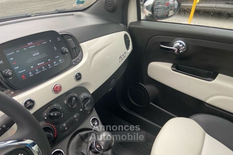 Fiat 500 Hybrid 1.0 BSG 70 DOLCEVITA Toit Pano JA 16 Radar 1 ère main - <small></small> 13.250 € <small>TTC</small> - #22