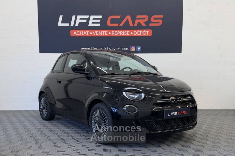 Fiat 500 II e 118ch Icône 2022 Full black entretien complet française - <small></small> 16.990 € <small>TTC</small> - #1