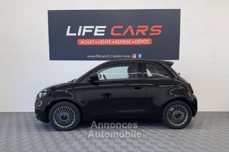 Fiat 500 II e 118ch Icône 2022 Full black entretien complet française - <small></small> 16.990 € <small>TTC</small> - #6