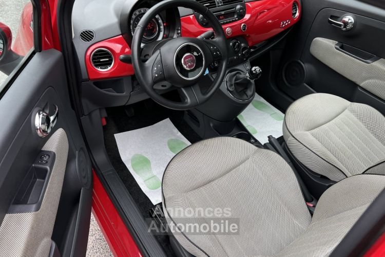 Fiat 500 II LOUNGE 0.9 TwinAIR 85 Cv PREMIERE MAIN / 45 900 Kms BLUETOOTH CRIT AIR 1 - GARANTIE 1 AN - <small></small> 7.470 € <small>TTC</small> - #5