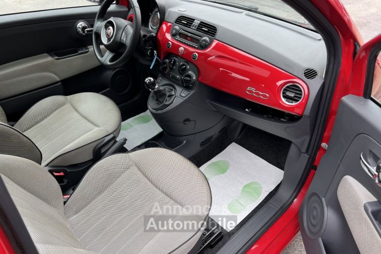 Fiat 500 II LOUNGE 0.9 TwinAIR 85 Cv PREMIERE MAIN / 45 900 Kms BLUETOOTH CRIT AIR 1 - GARANTIE 1 AN - <small></small> 7.470 € <small>TTC</small> - #6