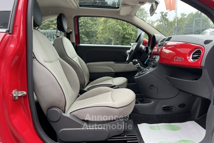 Fiat 500 II LOUNGE 0.9 TwinAIR 85 Cv PREMIERE MAIN / 45 900 Kms BLUETOOTH CRIT AIR 1 - GARANTIE 1 AN - <small></small> 7.470 € <small>TTC</small> - #10