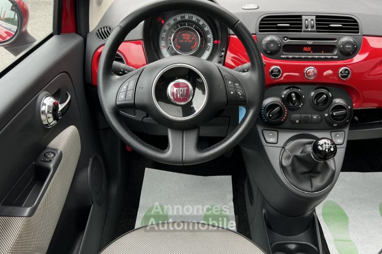 Fiat 500 II LOUNGE 0.9 TwinAIR 85 Cv PREMIERE MAIN / 45 900 Kms BLUETOOTH CRIT AIR 1 - GARANTIE 1 AN - <small></small> 7.470 € <small>TTC</small> - #11