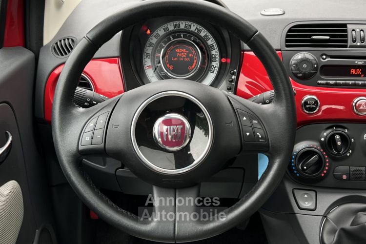 Fiat 500 II LOUNGE 0.9 TwinAIR 85 Cv PREMIERE MAIN / 45 900 Kms BLUETOOTH CRIT AIR 1 - GARANTIE 1 AN - <small></small> 7.470 € <small>TTC</small> - #12