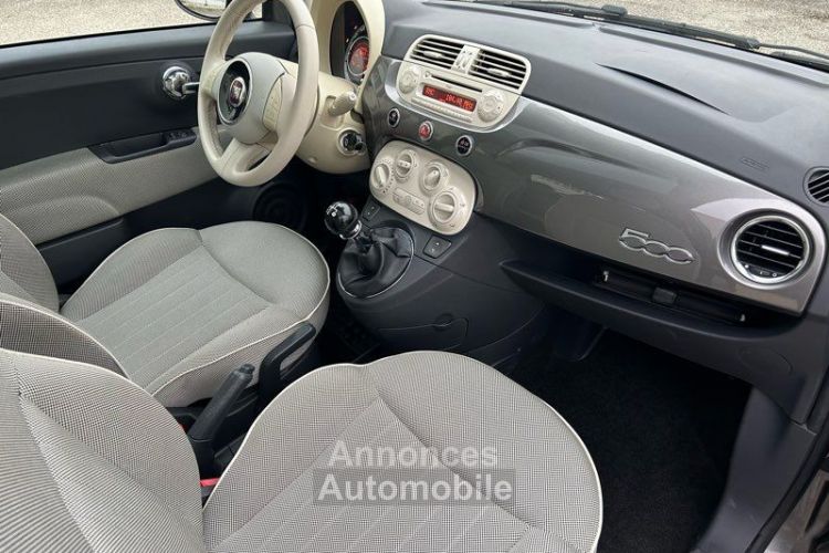 Fiat 500 III 1.2 MPI 70 Cv Lounge Jantes Aluminium-Climatisation-Toit Panoramique - <small></small> 6.990 € <small>TTC</small> - #5