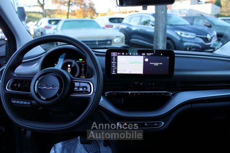 Fiat 500 III E 118 CV ICONE LUXE ELECTRIC RECHARGEABLE 42KWH GROSSE AUTONOMIE - <small></small> 14.800 € <small>TTC</small> - #17