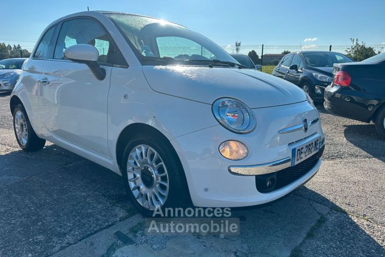 Fiat 500 lounge 1.2 69 cv faible km - <small></small> 7.990 € <small>TTC</small> - #2