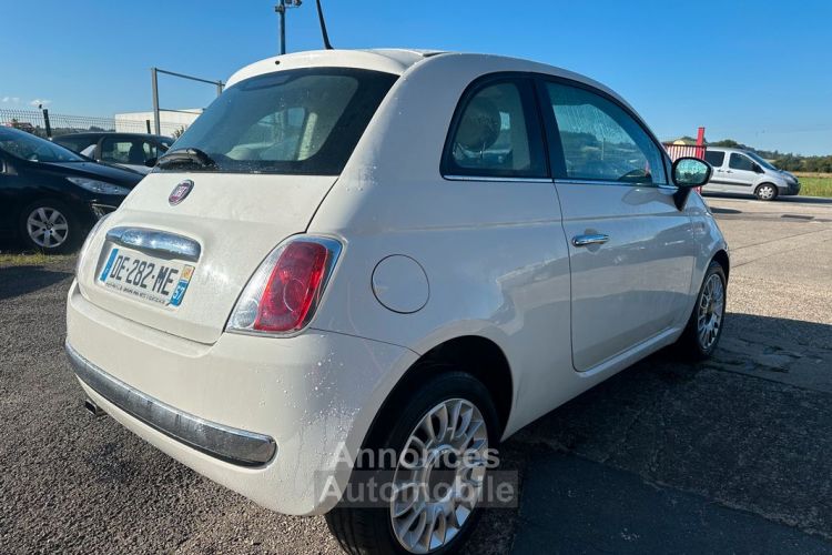 Fiat 500 lounge 1.2 69 cv faible km - <small></small> 7.990 € <small>TTC</small> - #4