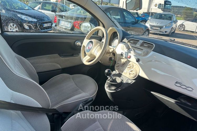 Fiat 500 lounge 1.2 69 cv faible km - <small></small> 7.990 € <small>TTC</small> - #5