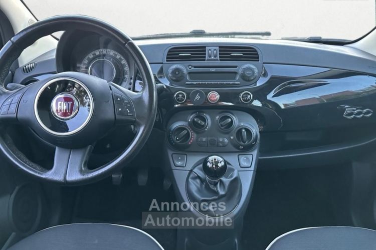 Fiat 500 LOUNGE 1.2 70 ( TOIT PANORAMIQUE COURROIE DE DISTRIBUTION CHANGÉE ) - <small></small> 6.990 € <small>TTC</small> - #14