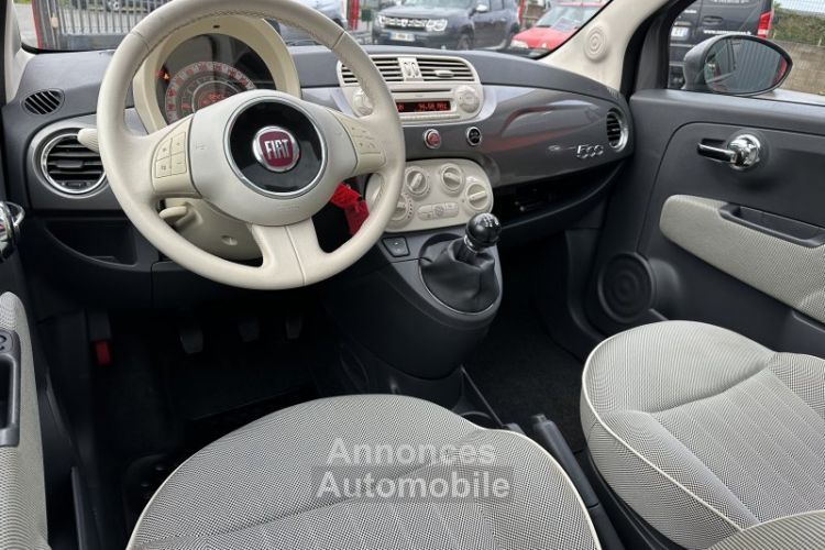 Fiat 500 Lounge 2011 1.2 i - <small></small> 8.490 € <small>TTC</small> - #8