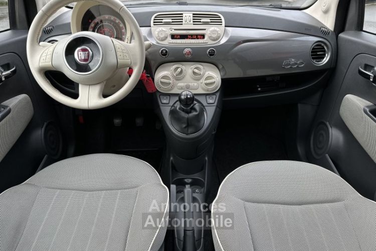 Fiat 500 Lounge 2011 1.2 i - <small></small> 8.490 € <small>TTC</small> - #9