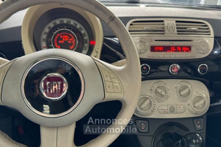 Fiat 500 lounge 69 ch 1.2 climatisation toit panoramique - <small></small> 5.490 € <small>TTC</small> - #10