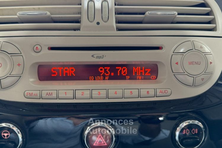 Fiat 500 lounge 69 ch 1.2 climatisation toit panoramique - <small></small> 5.490 € <small>TTC</small> - #17