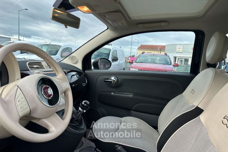 Fiat 500 lounge garantie 12 mois critair 1 - <small></small> 7.990 € <small>TTC</small> - #5