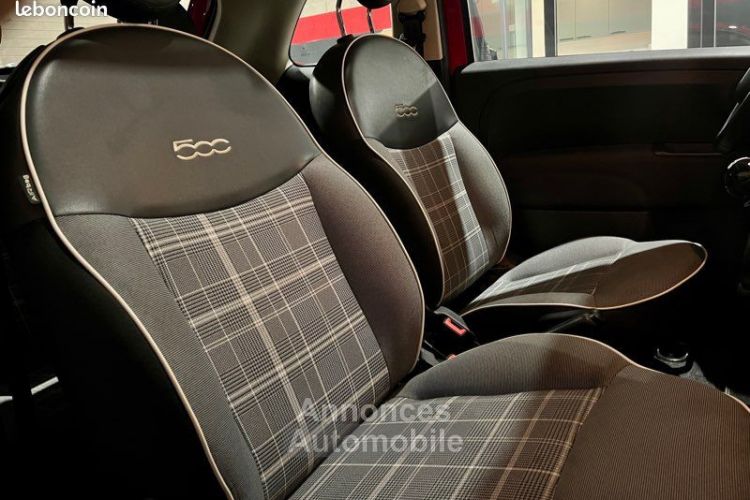 Fiat 500 lounge toit panoramique - <small></small> 9.490 € <small>TTC</small> - #8