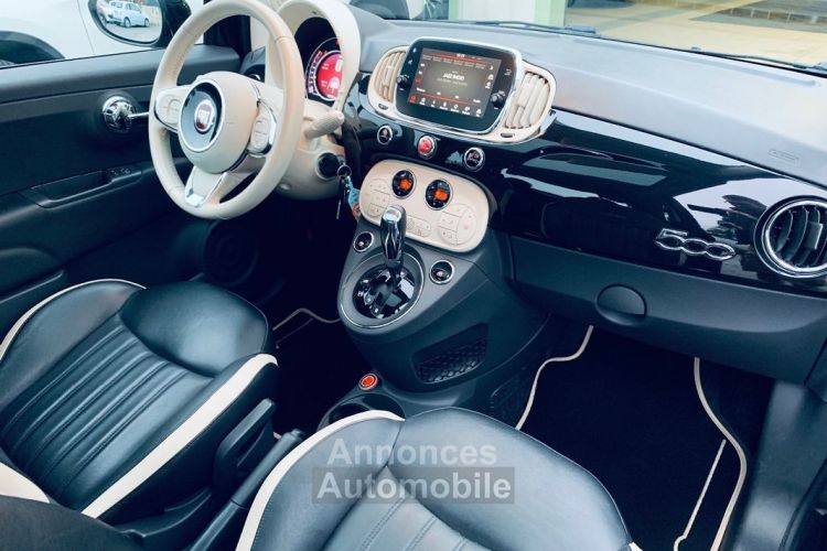 Fiat 500 MY17 1.2 69 ch Club boite automatique - <small></small> 9.990 € <small>TTC</small> - #8