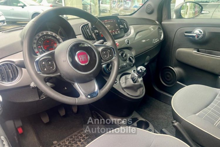 Fiat 500 MY20 SERIE 7 EURO 6D 1.2 69 ch Eco Pack S/S Lounge - <small></small> 10.790 € <small>TTC</small> - #4