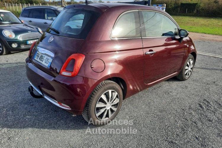 Fiat 500 MY20 SERIE 7 EURO 6D 1.2 69 Lounge 45950KMS -TRE BON ETAT-ENTIEREMENT REVISE-GARANTIE 12... - <small></small> 9.490 € <small>TTC</small> - #4