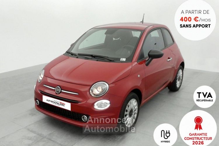 Fiat 500 S 1.0 70 Hybride BSG (Neuf, CarPlay, Pack confort, JA 15) - <small></small> 14.990 € <small>TTC</small> - #1