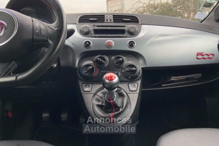 Fiat 500 S 1.2 8V 69 ch RADAR AR / DISTRIBUTION OK - GARANTIE 12 MOIS - <small></small> 7.990 € <small>TTC</small> - #12