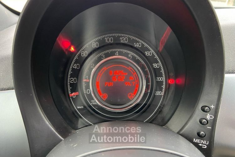 Fiat 500 S 1.2 8V 69 ch RADAR AR / DISTRIBUTION OK - GARANTIE 12 MOIS - <small></small> 7.990 € <small>TTC</small> - #15