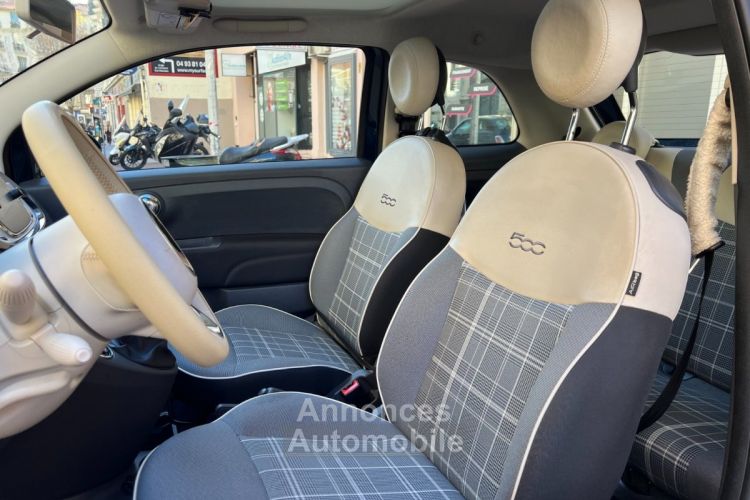 Fiat 500 SERIE 4 1.2l 69 CV Lounge Toit Panoramique - <small></small> 8.990 € <small>TTC</small> - #13