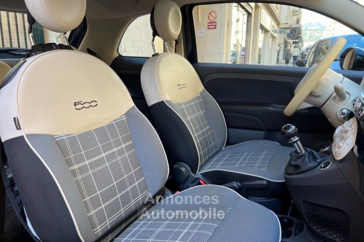 Fiat 500 SERIE 4 1.2l 69 CV Lounge Toit Panoramique - <small></small> 8.990 € <small>TTC</small> - #14