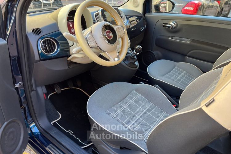 Fiat 500 SERIE 4 1.2l 69 CV Lounge Toit Panoramique - <small></small> 8.990 € <small>TTC</small> - #20