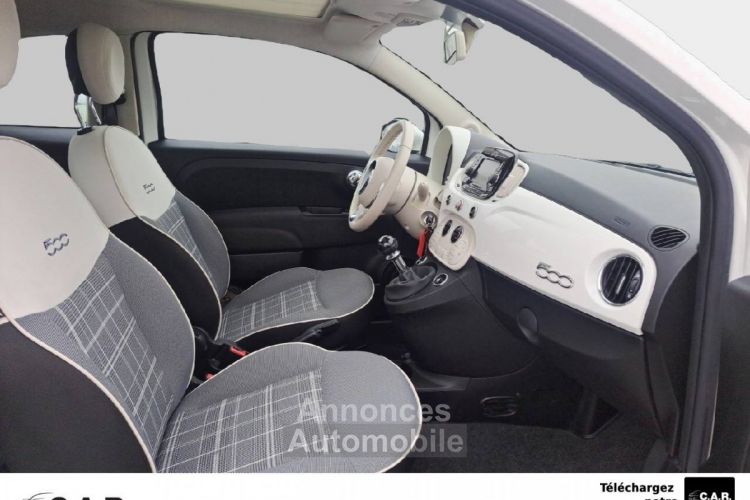 Fiat 500 SERIE 6 1.2 69 ch Popstar - <small></small> 8.990 € <small>TTC</small> - #7