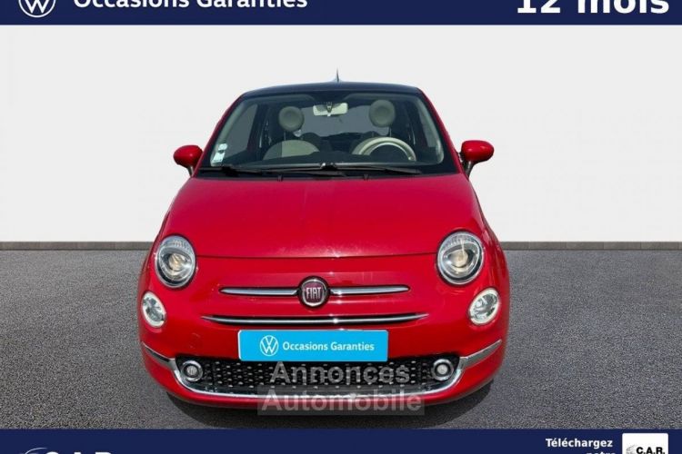 Fiat 500 SERIE 6 EURO 6D 1.2 69 ch Eco Pack Lounge - <small></small> 9.980 € <small>TTC</small> - #2