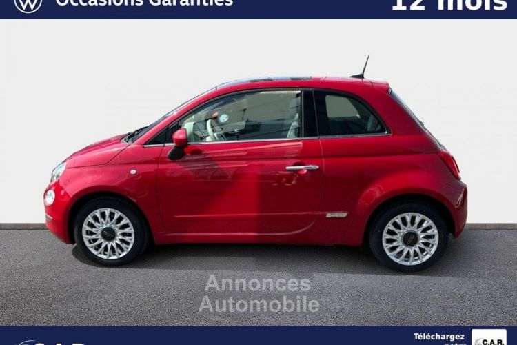 Fiat 500 SERIE 6 EURO 6D 1.2 69 ch Eco Pack Lounge - <small></small> 9.980 € <small>TTC</small> - #3