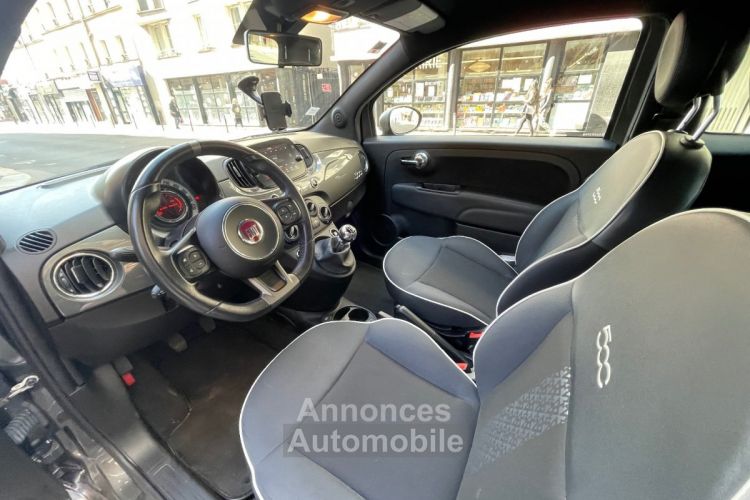 Fiat 500 SERIE 6 EURO 6D 1.2 69 ch S/S FINITION SPORT - <small></small> 10.990 € <small>TTC</small> - #8