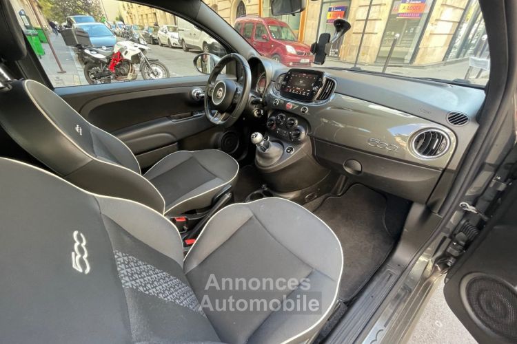 Fiat 500 SERIE 6 EURO 6D 1.2 69 ch S/S FINITION SPORT - <small></small> 10.990 € <small>TTC</small> - #19