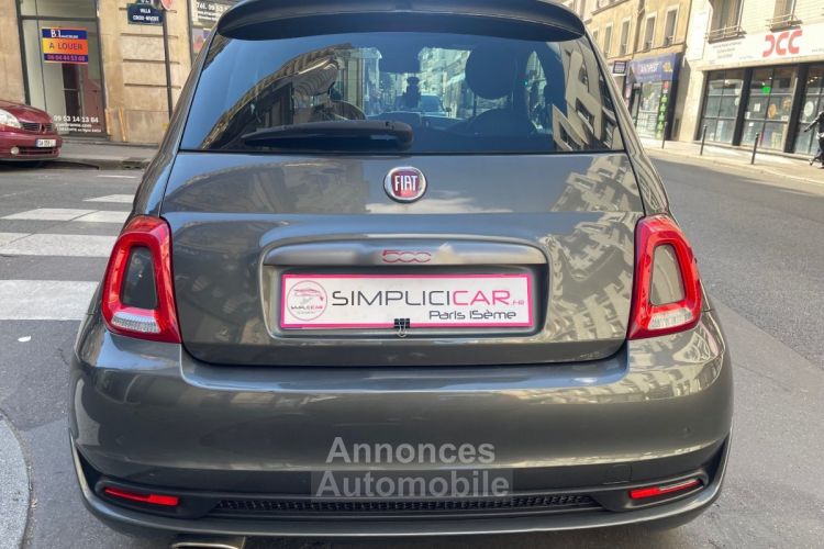 Fiat 500 SERIE 6 EURO 6D 1.2 69 ch S/S FINITION SPORT - <small></small> 10.990 € <small>TTC</small> - #25