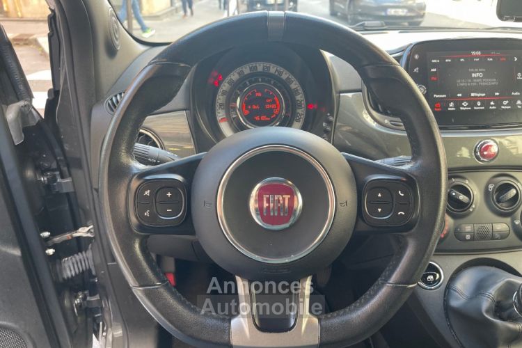 Fiat 500 SERIE 6 EURO 6D 1.2 69 ch S/S FINITION SPORT - <small></small> 10.990 € <small>TTC</small> - #11