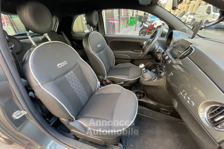 Fiat 500 SERIE 6 EURO 6D 1.2 69 ch S/S FINITION SPORT - <small></small> 10.990 € <small>TTC</small> - #17