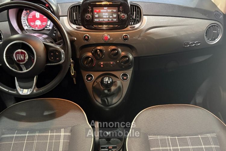 Fiat 500 SERIE 6 Lounge 69 ch 1.2 Toit panoramique ~ Radar AR ~ Bluetooth - <small></small> 8.990 € <small>TTC</small> - #6