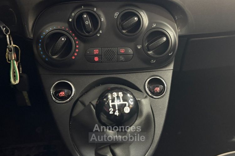 Fiat 500 SERIE 6 Lounge 69 ch 1.2 Toit panoramique ~ Radar AR ~ Bluetooth - <small></small> 8.990 € <small>TTC</small> - #18