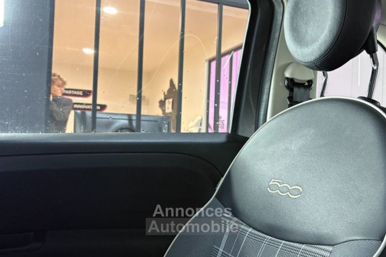 Fiat 500 SERIE 6 Lounge 69 ch 1.2 Toit panoramique ~ Radar AR ~ Bluetooth - <small></small> 8.990 € <small>TTC</small> - #20