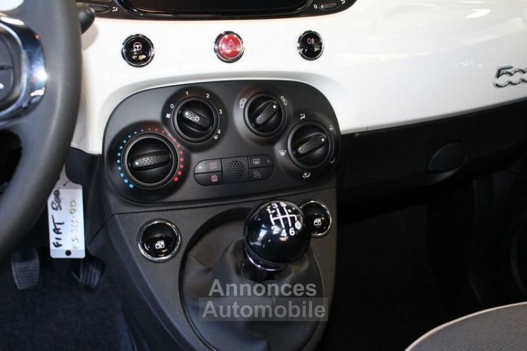 Fiat 500 Série 8 EURO 6D-TEMP 1.0 70 ch Hybride BSG S/S Lounge - <small></small> 11.900 € <small>TTC</small> - #14