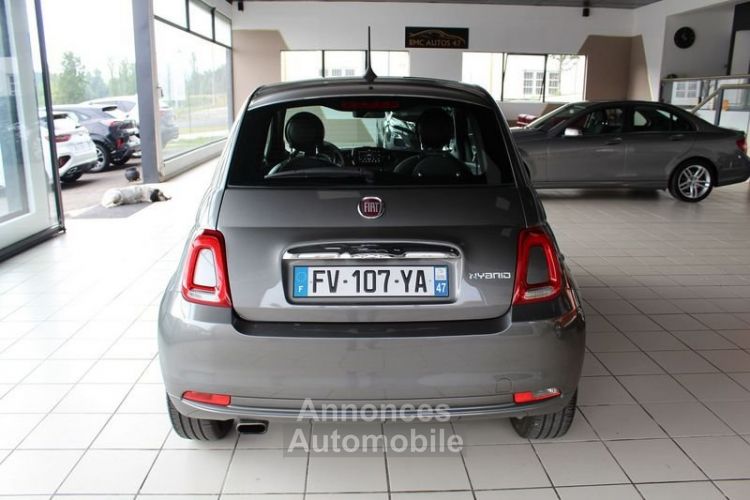 Fiat 500 Série 8 EURO 6D-TEMP 1.0 70 ch Hybride BSG S/S Lounge - <small></small> 11.900 € <small>TTC</small> - #13